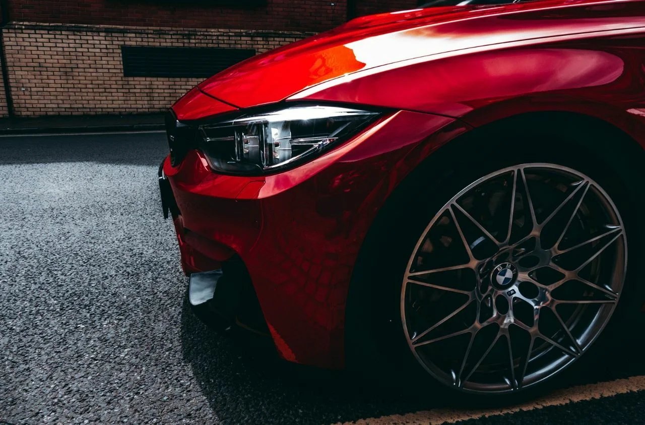 BMW после полировки